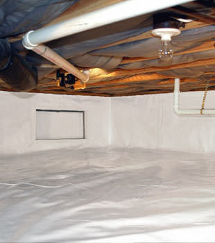 crawl space repair system in Saint Marys