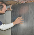 installation steps for crawl space insulation in a crawl space in Philipsburg