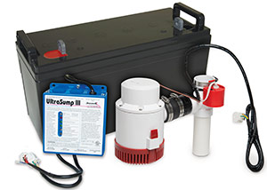 a battery backup sump pump system in Punxsutawney