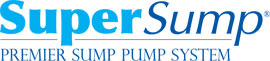 Logo for our SuperSump® Pump System, available in Du Bois and other parts of Pennsylvania