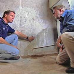 creating a basement waterproofing system with contractors in Morrisdale